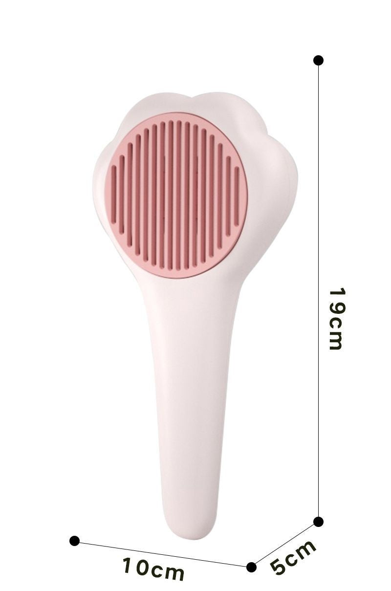 Self Cleaning Pet Grooming Brush | One Click Hair Remover for Dogs & Cats