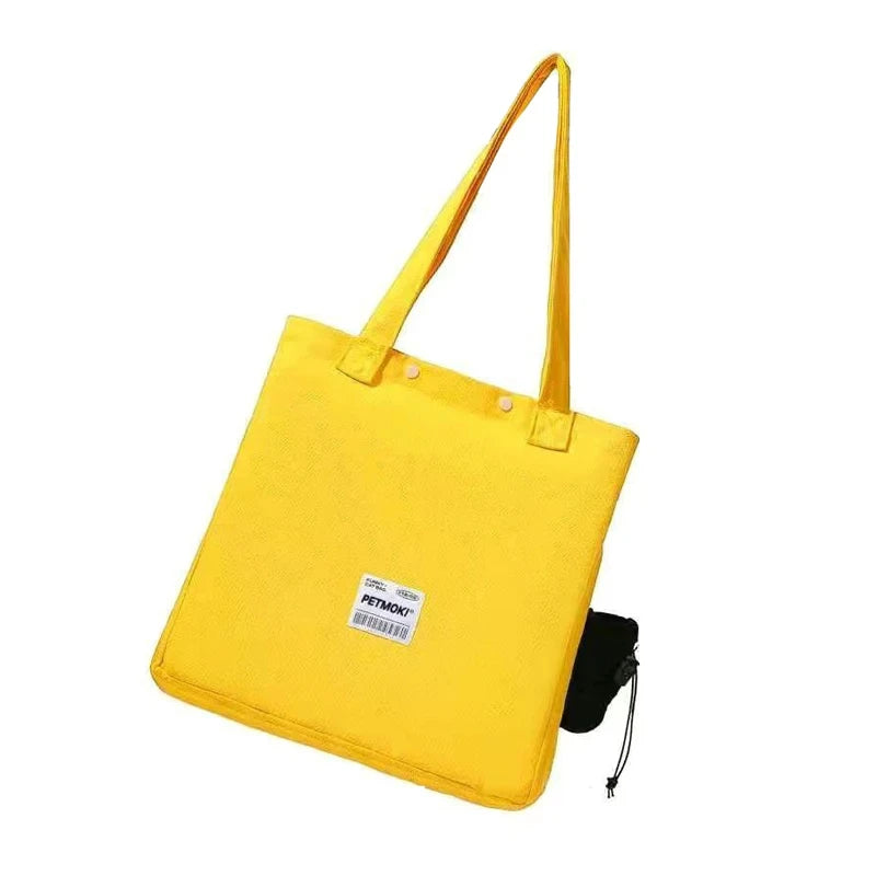 Large Capacity Pet Carrier Bag – Breathable Escape-Proof Cat & Dog Shoulder Travel Bag