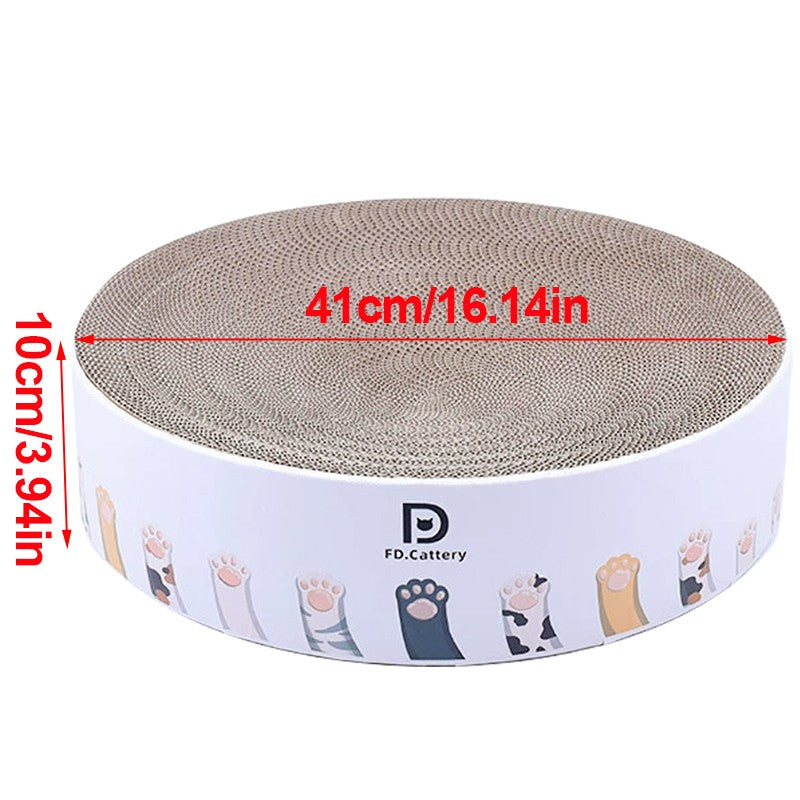 Round Cat Scratching Board & Nest – Multifunctional Scratcher Bed for Indoor Cats