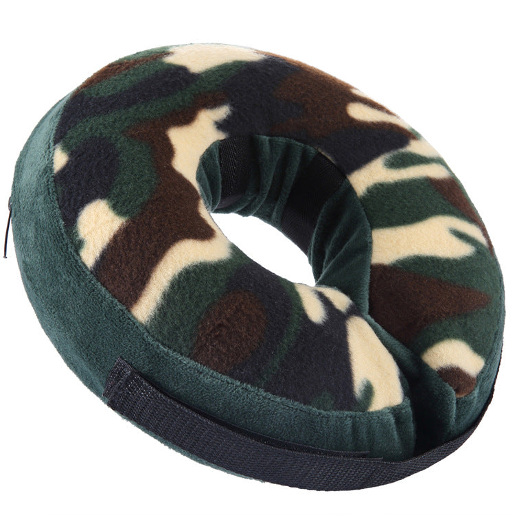 Inflatable Pet Recovery Collar – Soft Protective Cone for Dogs & Cats