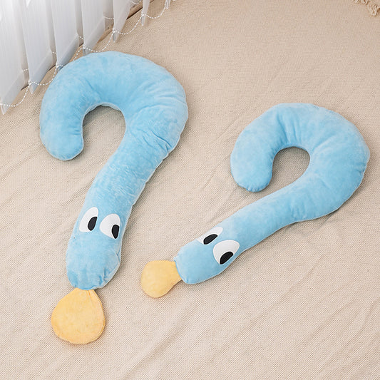 Moon Shape Pet Sleeping Pillow for Dogs & Cats | Soft Plush Pet Cushion Bed