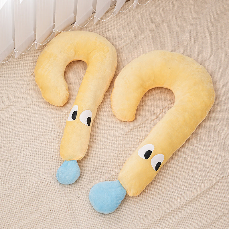Moon Shape Pet Sleeping Pillow for Dogs & Cats | Soft Plush Pet Cushion Bed