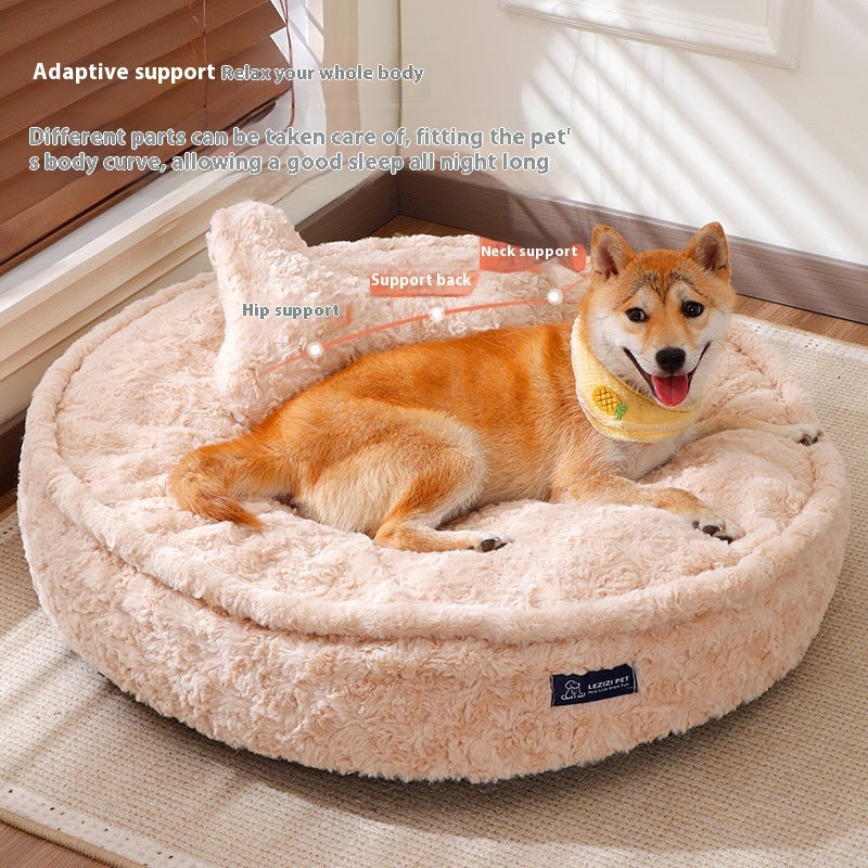Removable & Washable Pet Bed – Soft Dog & Cat Sleeping Bed