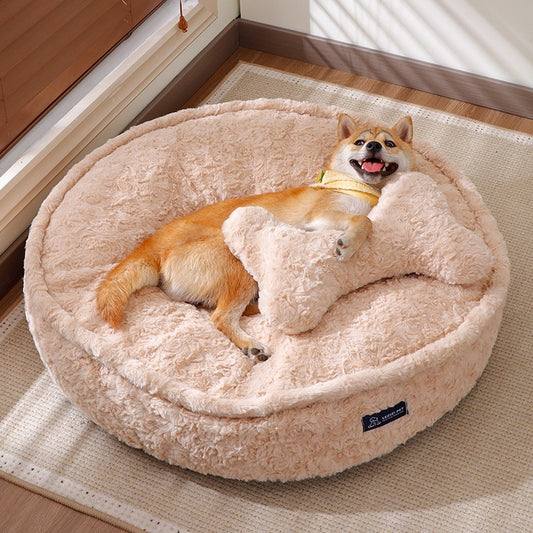 Removable & Washable Pet Bed – Soft Dog & Cat Sleeping Bed