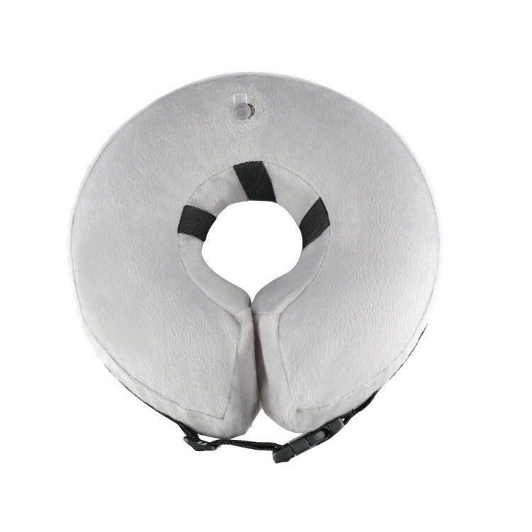 Inflatable Pet Recovery Collar – Soft Protective Cone for Dogs & Cats