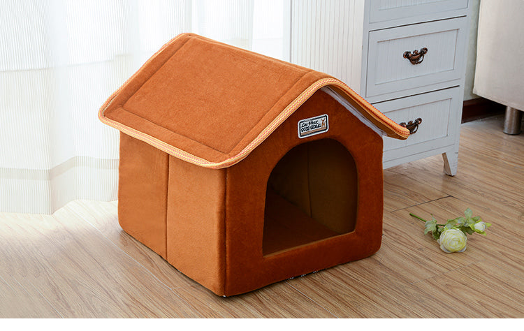 Pet Folding Bed Elevated – Portable Foldable Dog & Cat Bed