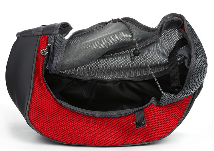 Portable Pet Travel Bag for Small Dogs & Cats – Breathable Pet Carrier Shoulder Bag