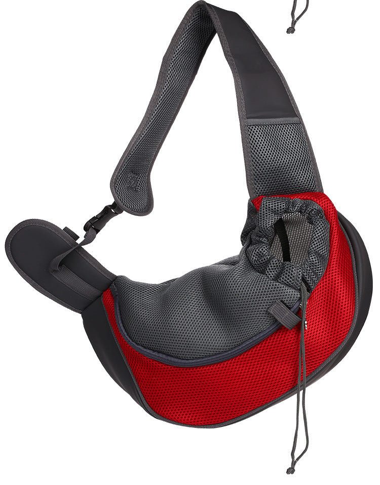 Portable Pet Travel Bag for Small Dogs & Cats – Breathable Pet Carrier Shoulder Bag