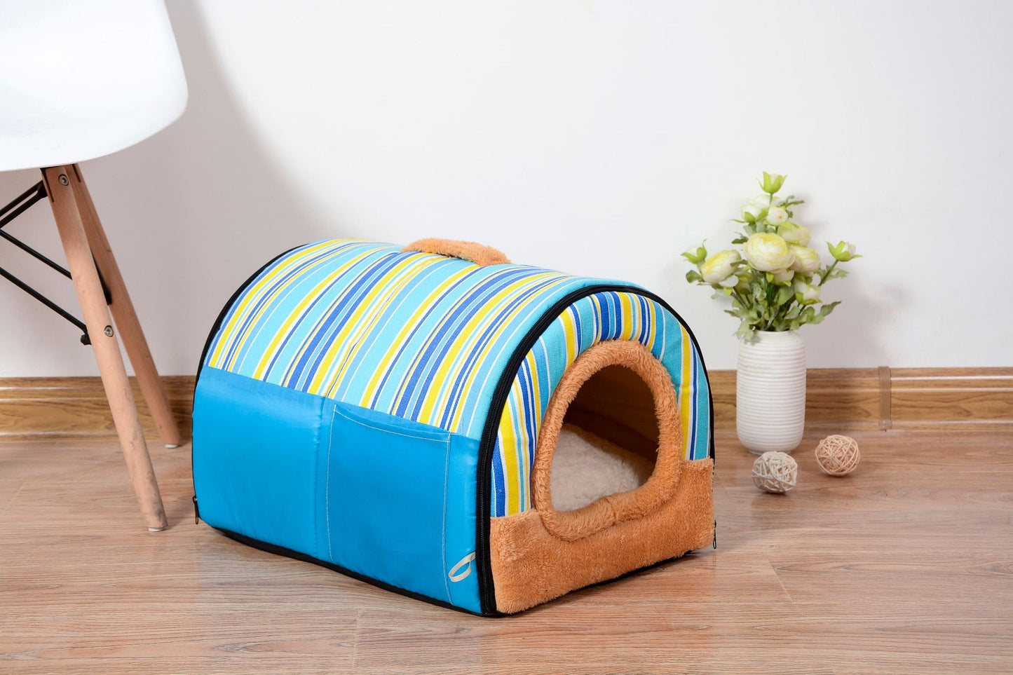 Tunnel Pet House – 2-in-1 Cat Tunnel Bed & Cozy Pet Play House