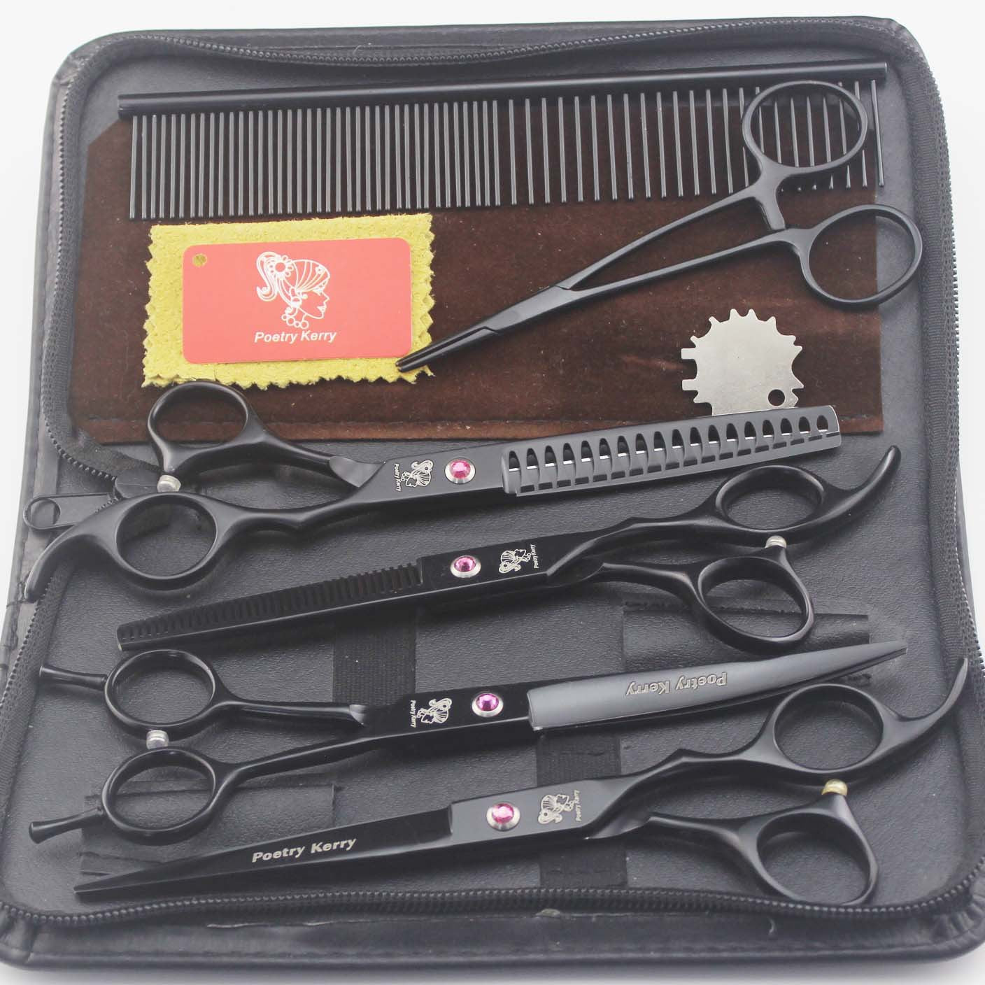 Pet Grooming Scissors – Professional Dog & Cat Hair Trimming Shears