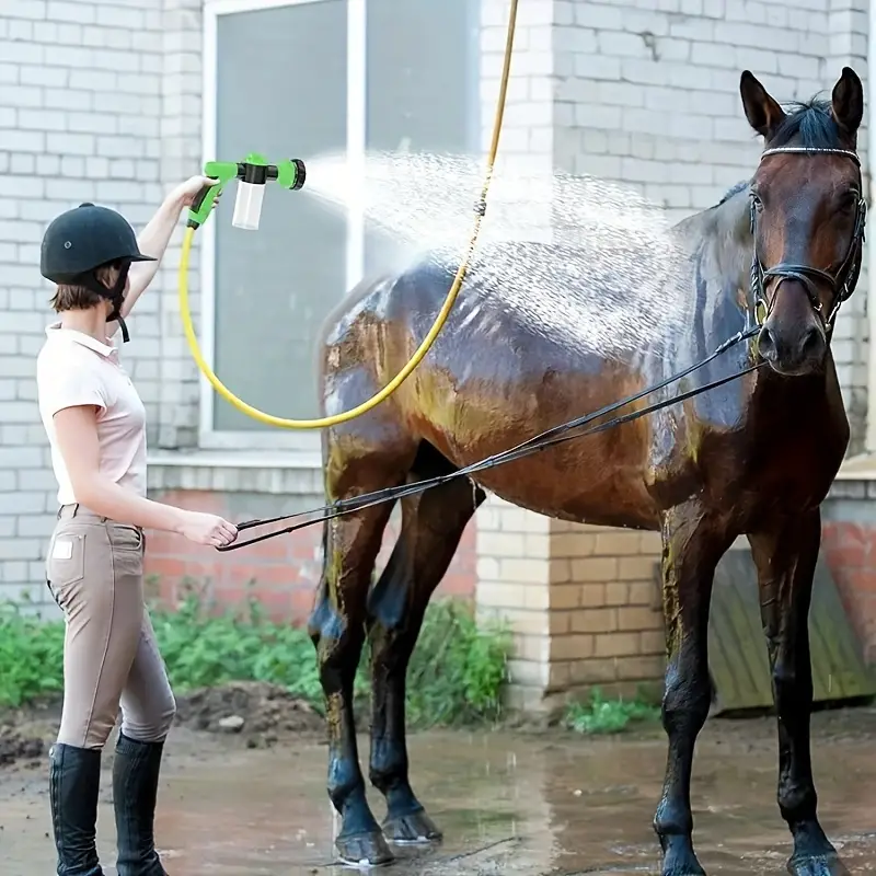 High Pressure Pet Shower Sprayer – Dog Bath Shower Brush & Grooming Comb