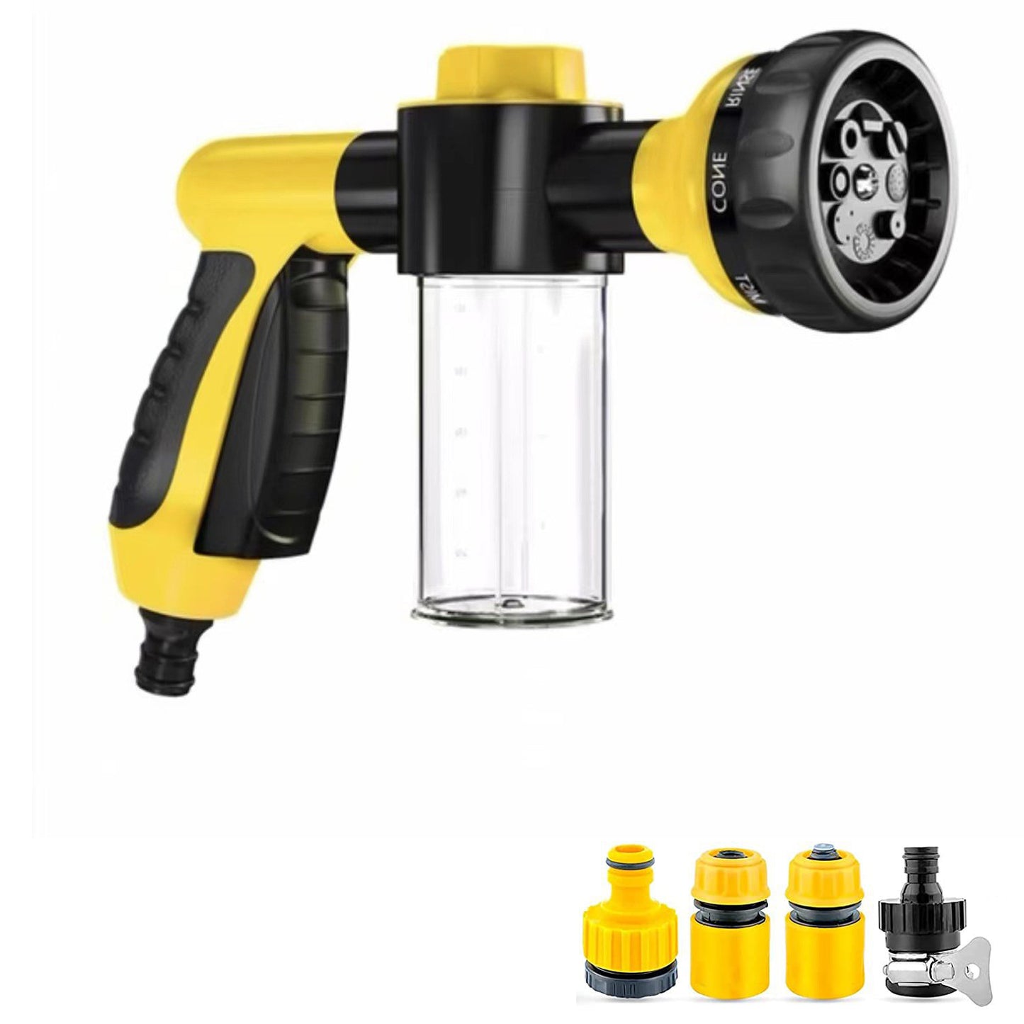 High Pressure Pet Shower Sprayer – Dog Bath Shower Brush & Grooming Comb