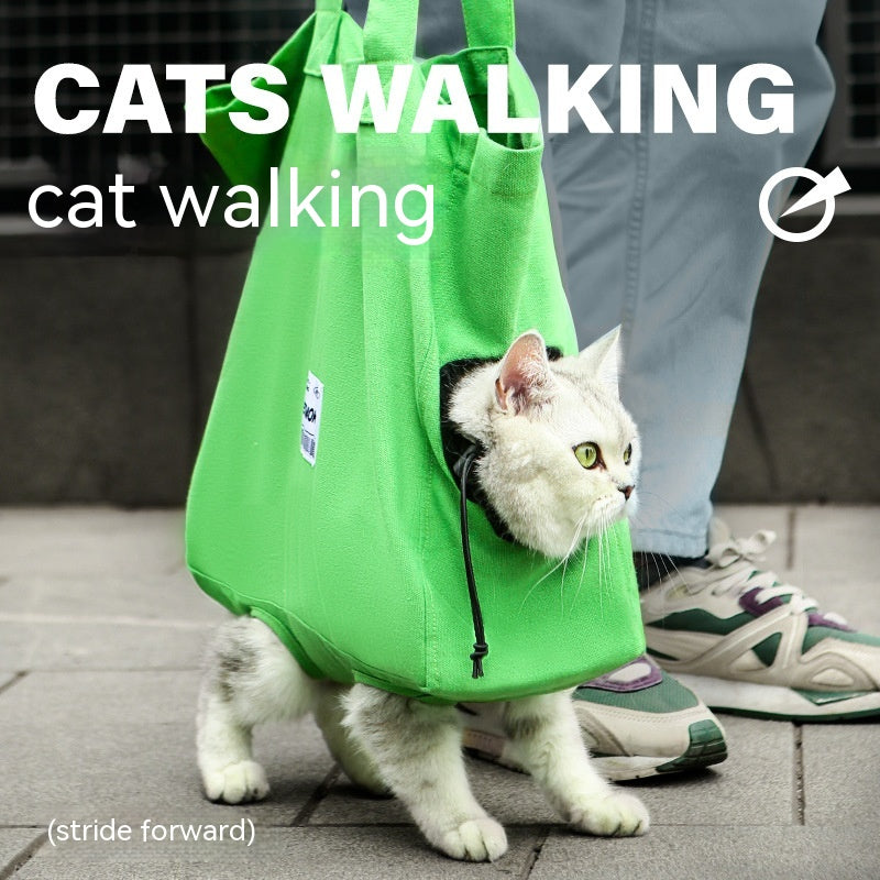 Large Capacity Pet Carrier Bag – Breathable Escape-Proof Cat & Dog Shoulder Travel Bag