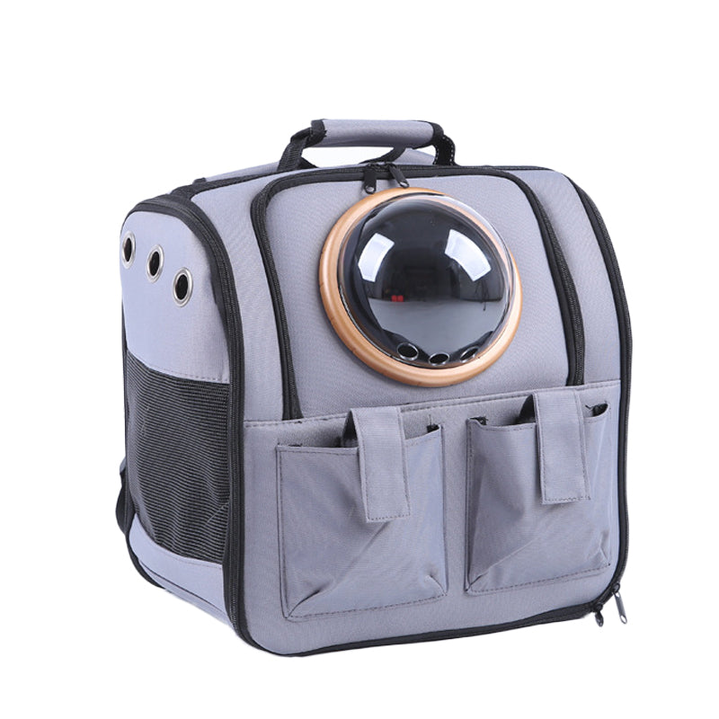 Pet Space Backpack Carrier – Transparent Bubble Cat & Dog Travel Backpack