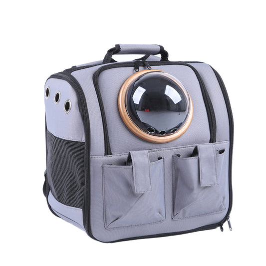 Pet Space Backpack Carrier – Transparent Bubble Cat & Dog Travel Backpack