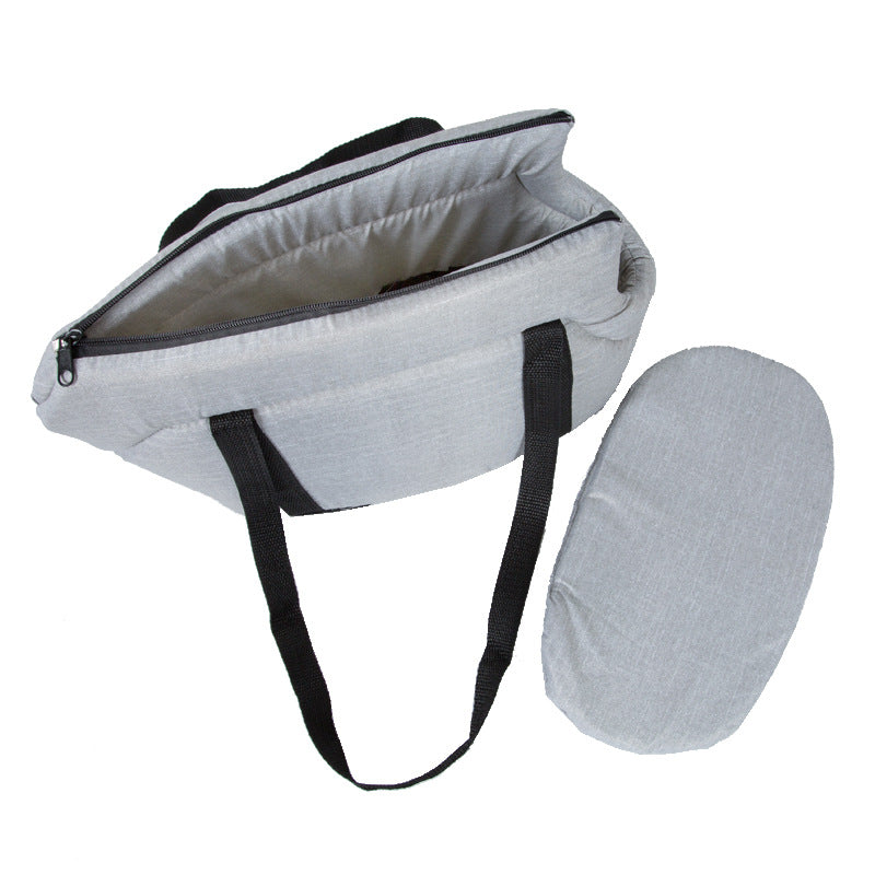Portable Dog Carrier Bag – Breathable Mesh Travel Pet Bag for Small Dogs & Cats | Foldable & Lightweight