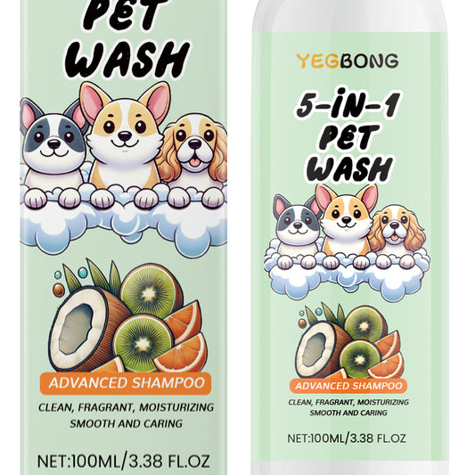 Pet Shampoo for Cats & Dogs – Gentle Cleaning Grooming Shampoo for Pets
