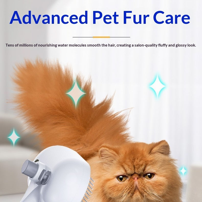 Pet Spray Comb Grooming Tool – Hair Cleaning & Massage Brush for Dogs & Cats