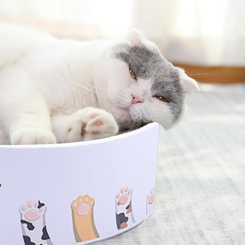 Round Cat Scratching Board & Nest – Multifunctional Scratcher Bed for Indoor Cats