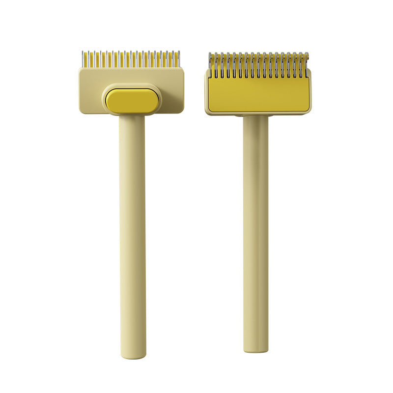 Pet Detangling Grooming Comb – Dog & Cat Hair Knot Remover Brush
