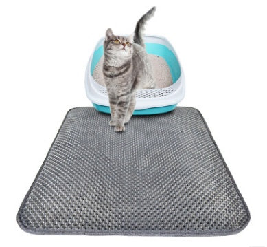Honeycomb Cat Litter Mat – Waterproof & Urine Proof Double Layer Pad
