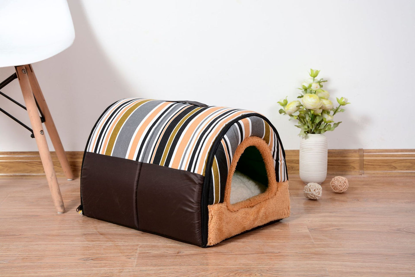 Tunnel Pet House – 2-in-1 Cat Tunnel Bed & Cozy Pet Play House