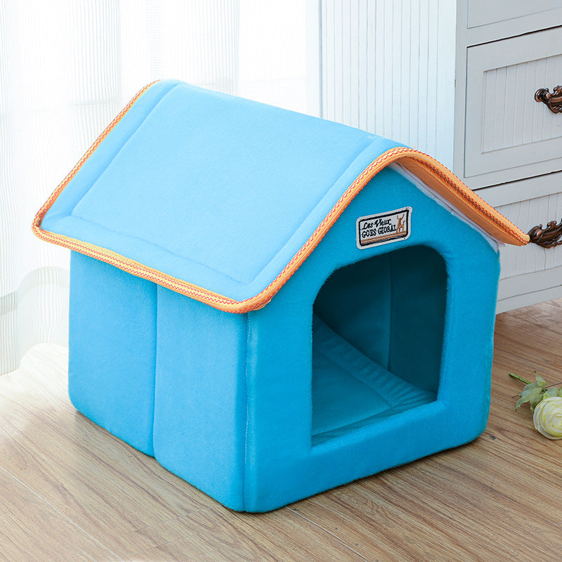 Pet Folding Bed Elevated – Portable Foldable Dog & Cat Bed