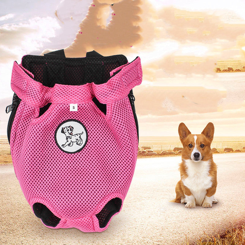 Pet Chest Carrier Backpack for Small Dogs & Cats – Front Carry Breathable Pet Backpack Bag