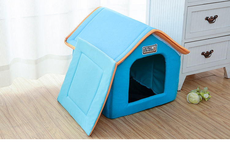 Pet Folding Bed Elevated – Portable Foldable Dog & Cat Bed