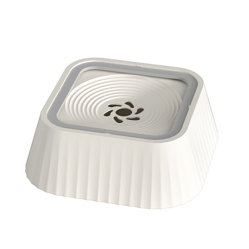 No Spill Floating Pet Water Bowl – Anti Splash Dog & Cat Drinking Bowl (Dry Mouth Design)