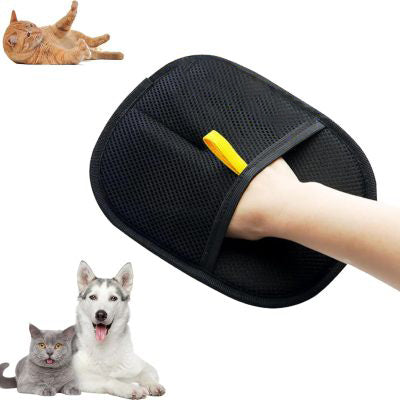 Pet Hair Removal Glove – Reusable Electrostatic Fur Remover for Cats & Dogs | Furniture, Clothes & Carpet Cleaner