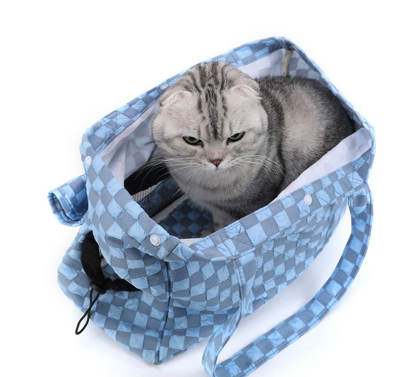 Portable Cat Carrier Bag – Small Shoulder Pet Travel Bag for Cats & Dogs