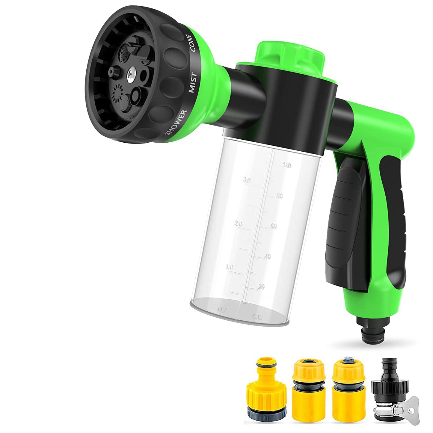 High Pressure Pet Shower Sprayer – Dog Bath Shower Brush & Grooming Comb