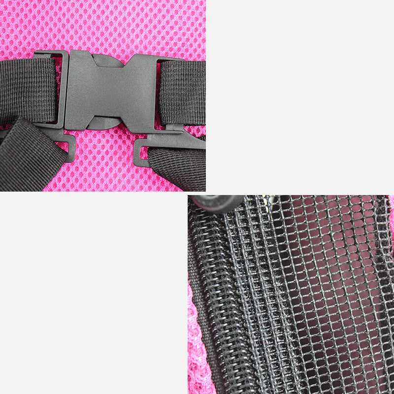 Pet Chest Carrier Backpack for Small Dogs & Cats – Front Carry Breathable Pet Backpack Bag