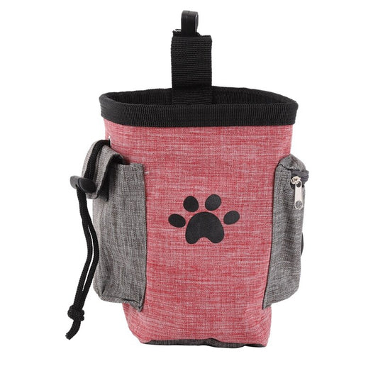 Pet Belt Bag Dog Walking Waist Bag Treat Training Pouch Hands Free Dog Bag