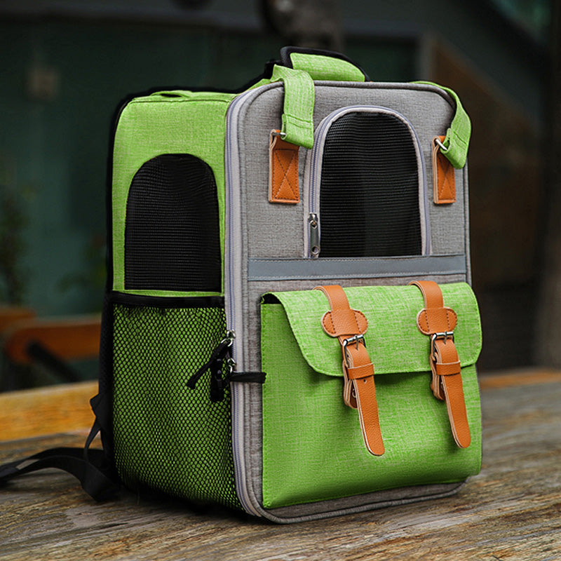 Cat Backpack Carrier – Portable Pet Backpack for Cats & Small Dogs Travel Bag