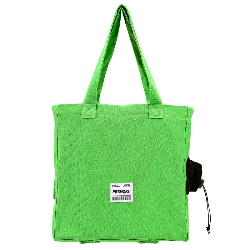 Large Capacity Pet Carrier Bag – Breathable Escape-Proof Cat & Dog Shoulder Travel Bag