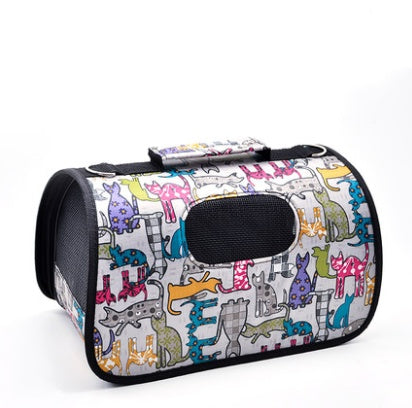 Pet Dog Carrier Backpack Breathable Travel Pet Bag for Small Dogs & Cats