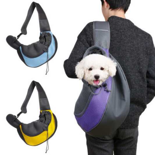 Portable Pet Travel Bag for Small Dogs & Cats – Breathable Pet Carrier Shoulder Bag