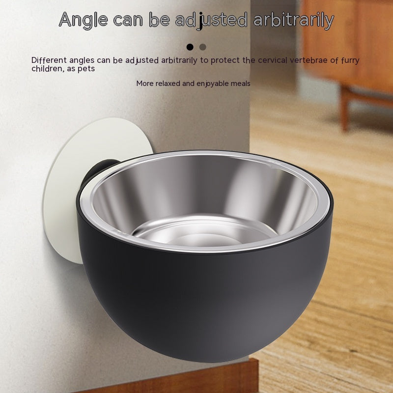 Magnetic Pet Bowl Anti-Slip – Cat & Dog Food Feeder Bowl