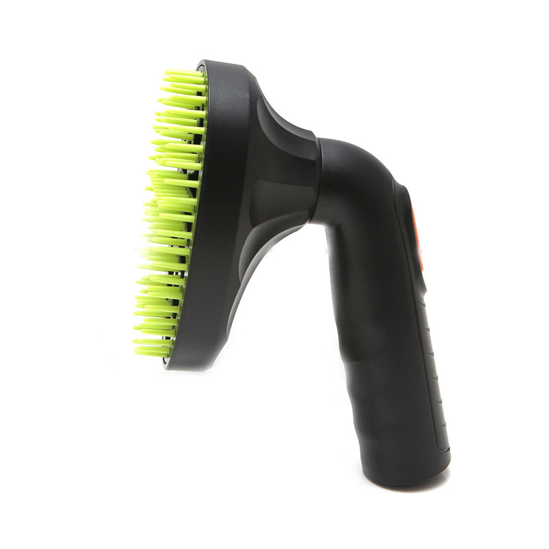 Pet Grooming Brush Vacuum Cleaner Attachment – Dog & Cat Hair Remover Grooming Tool