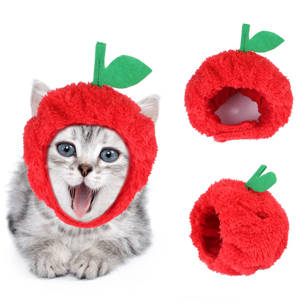 Funny Curly Hair Pet Hat for Cats & Dogs | Cute Wig Costume for Pets