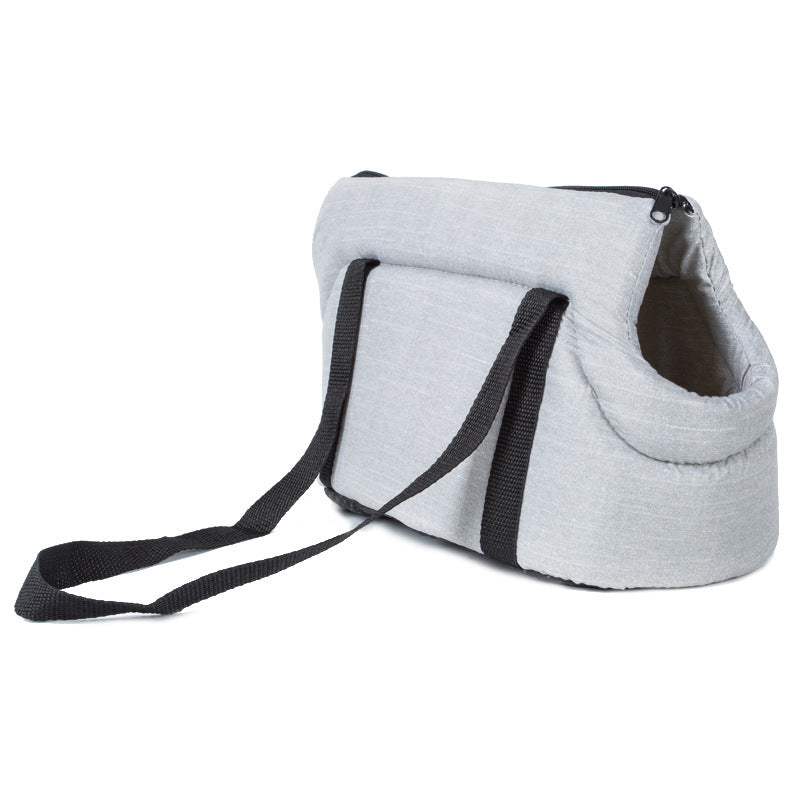 Portable Dog Carrier Bag – Breathable Mesh Travel Pet Bag for Small Dogs & Cats | Foldable & Lightweight