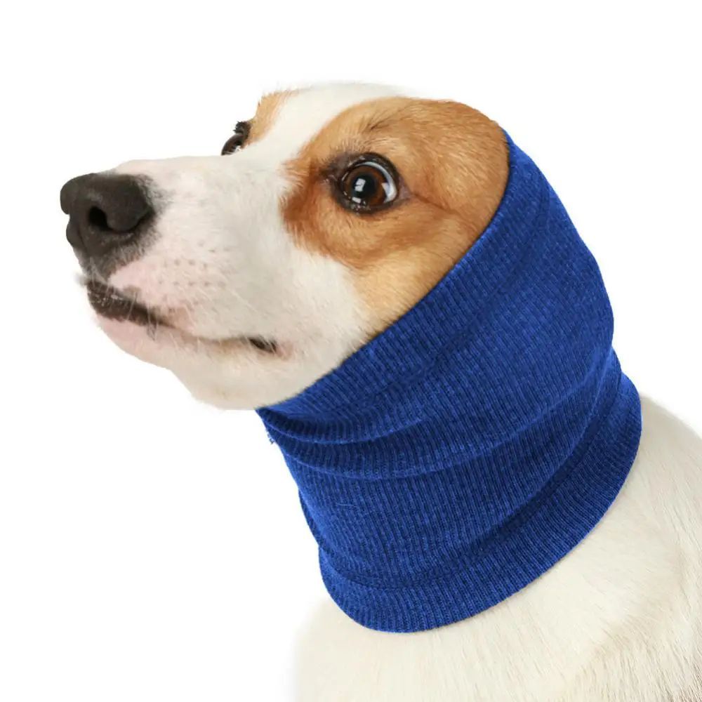 Pet Anxiety Relief Earmuff – Noise Cancel Grooming Headband for Dogs