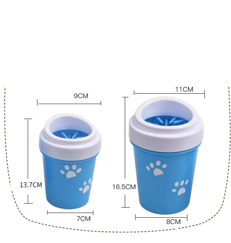 Silicone Pet Paw Cleaner Cup – Portable Dog & Cat Foot Cleaning Washer