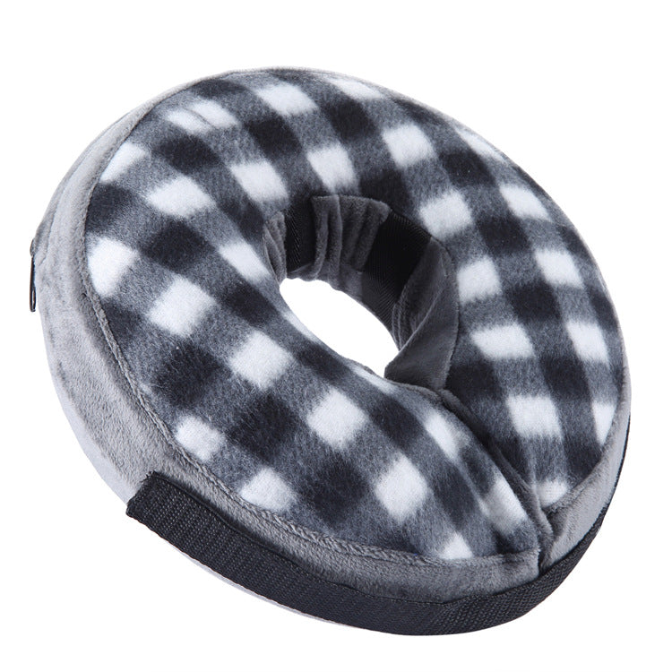 Inflatable Pet Recovery Collar – Soft Protective Cone for Dogs & Cats