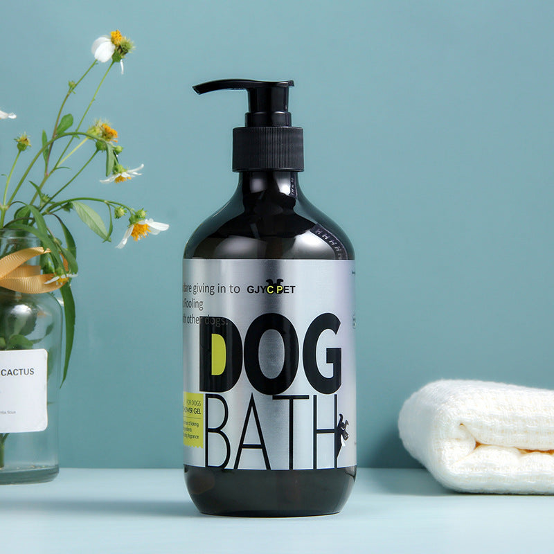 Dog Shower Gel Antibacterial & Deodorant – Pet Shampoo for Odor Control & Skin Care
