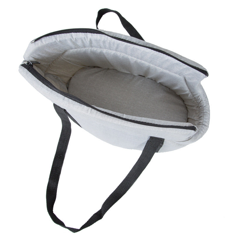 Portable Dog Carrier Bag – Breathable Mesh Travel Pet Bag for Small Dogs & Cats | Foldable & Lightweight