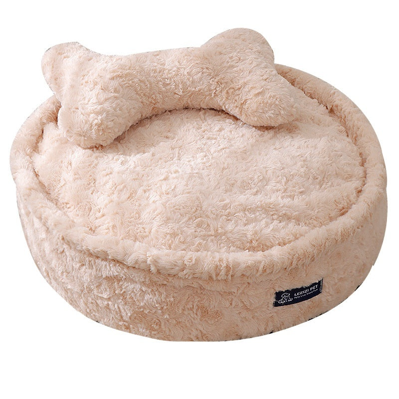 Removable & Washable Pet Bed – Soft Dog & Cat Sleeping Bed