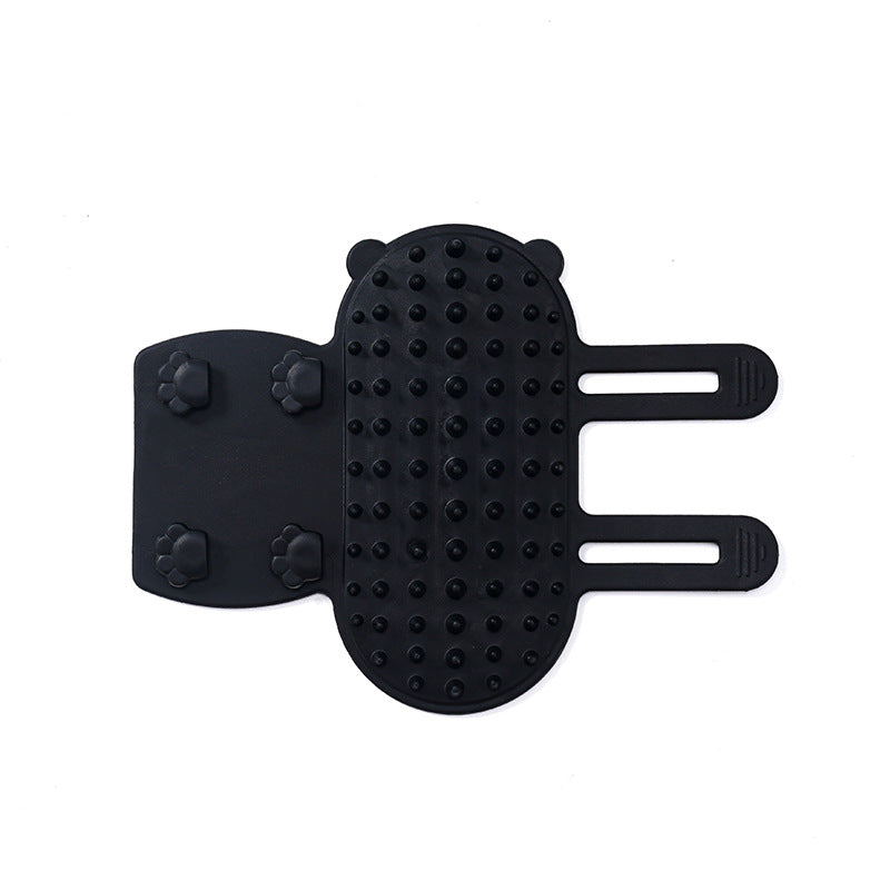 Cat Self Grooming Brush Wall Corner – Hair Removal Massage Scratcher Comb
